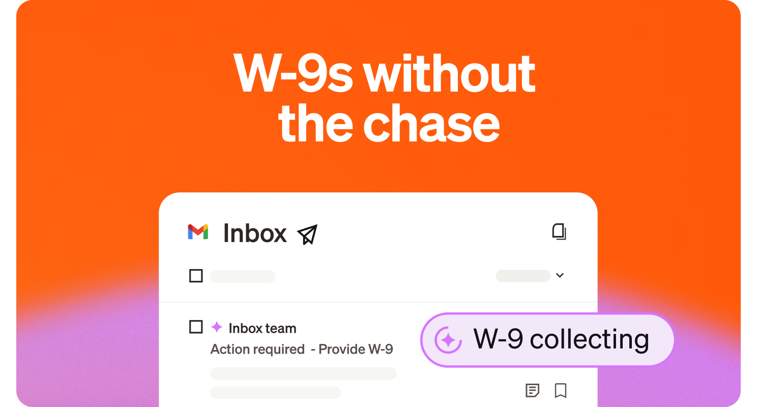 W-9s without the chase
